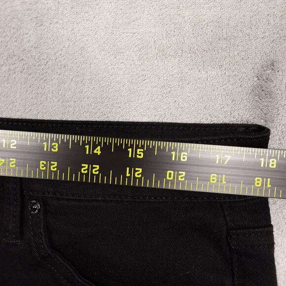 NWT Seven7 black jean shorts sunset bermuda 16 - Picture 6 of 11